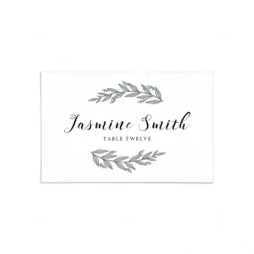 Botanical Name Cards Template