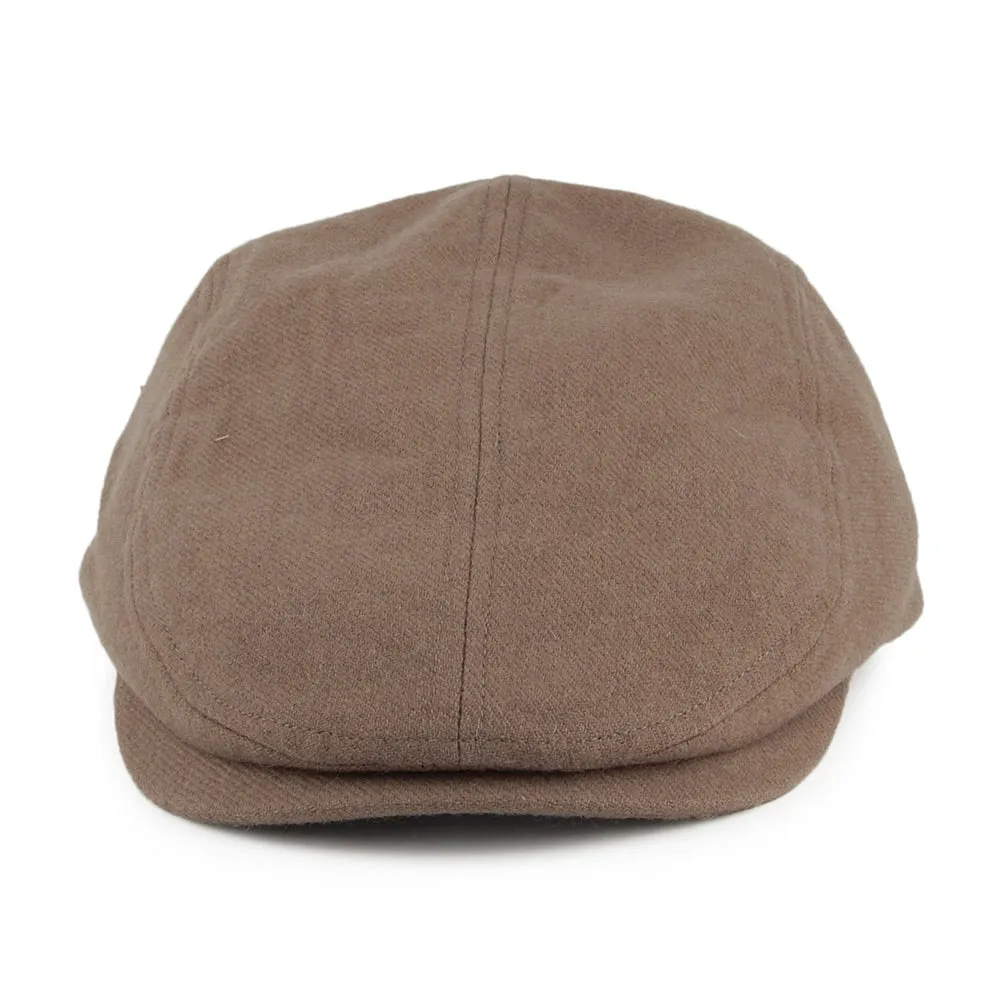 Christys Hats Joshua Ellis Tailored Driver Flat Cap - Light Tan