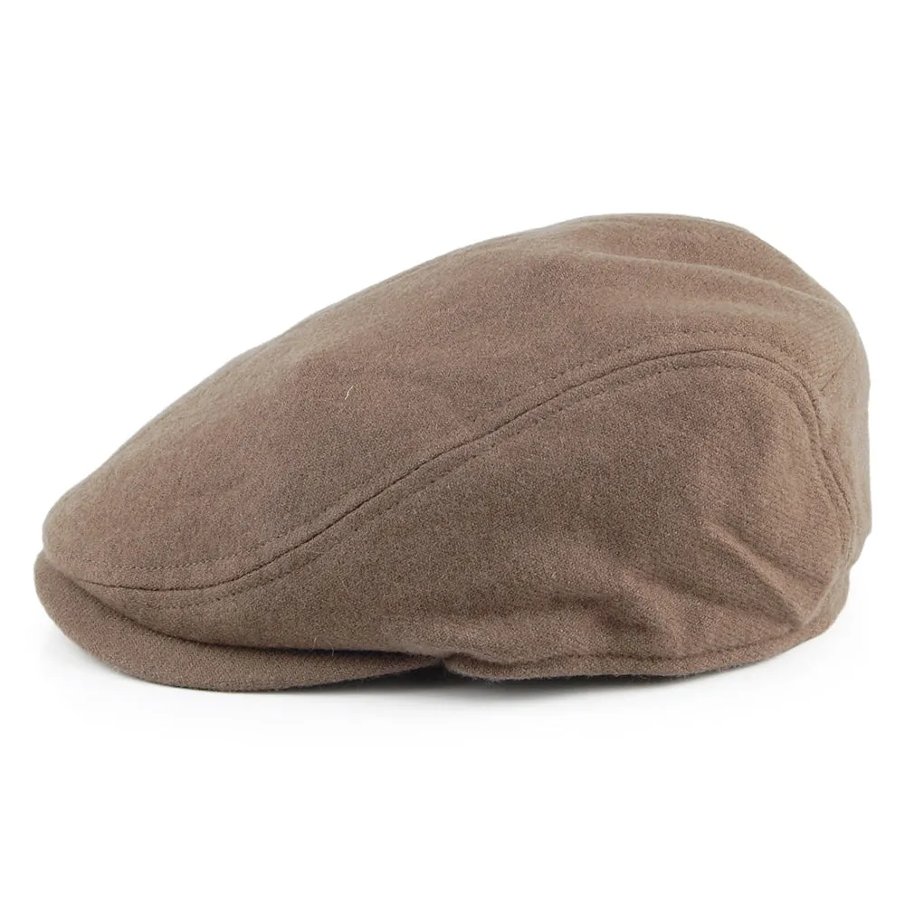 Christys Hats Joshua Ellis Tailored Driver Flat Cap - Light Tan