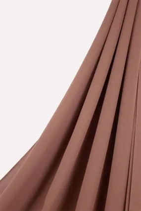 Classic Chiffon Hijab - Hazelnut