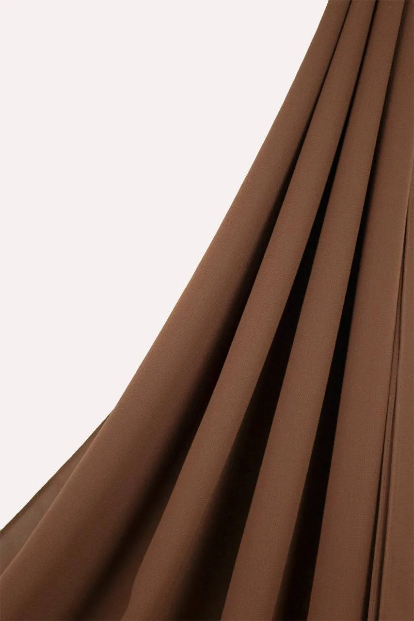 Classic Chiffon Hijab - Umber