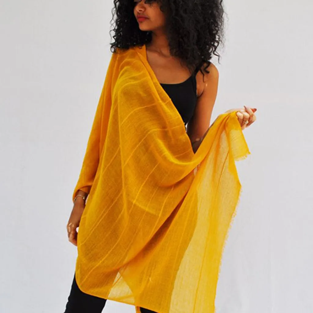 Classic Cotton Wrap Ethiopian Scarf