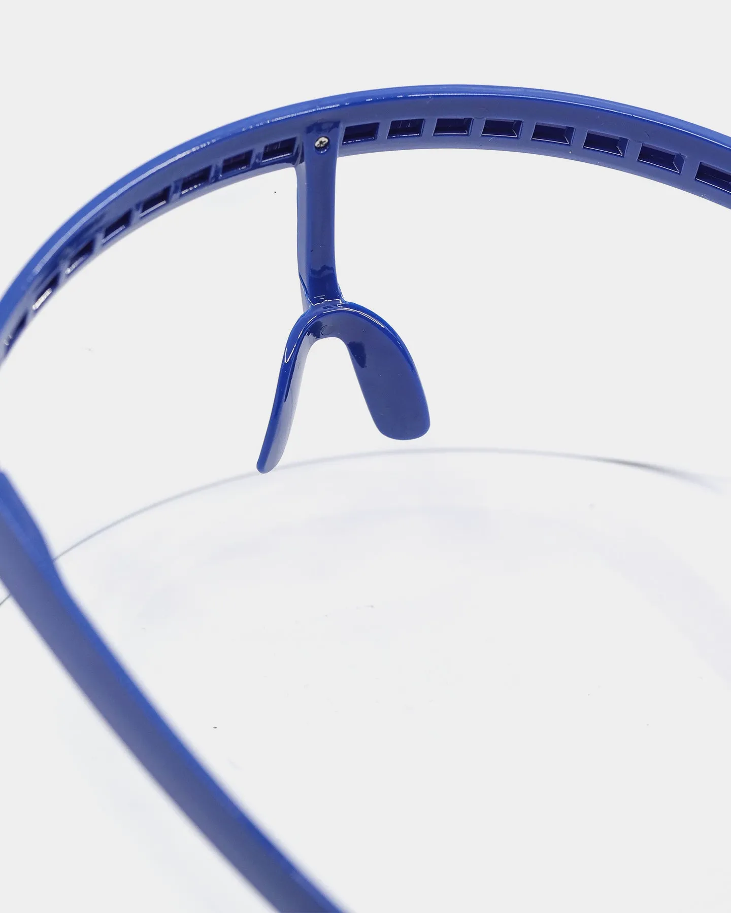 EN ES Face Visor Glasses Blue/Clear