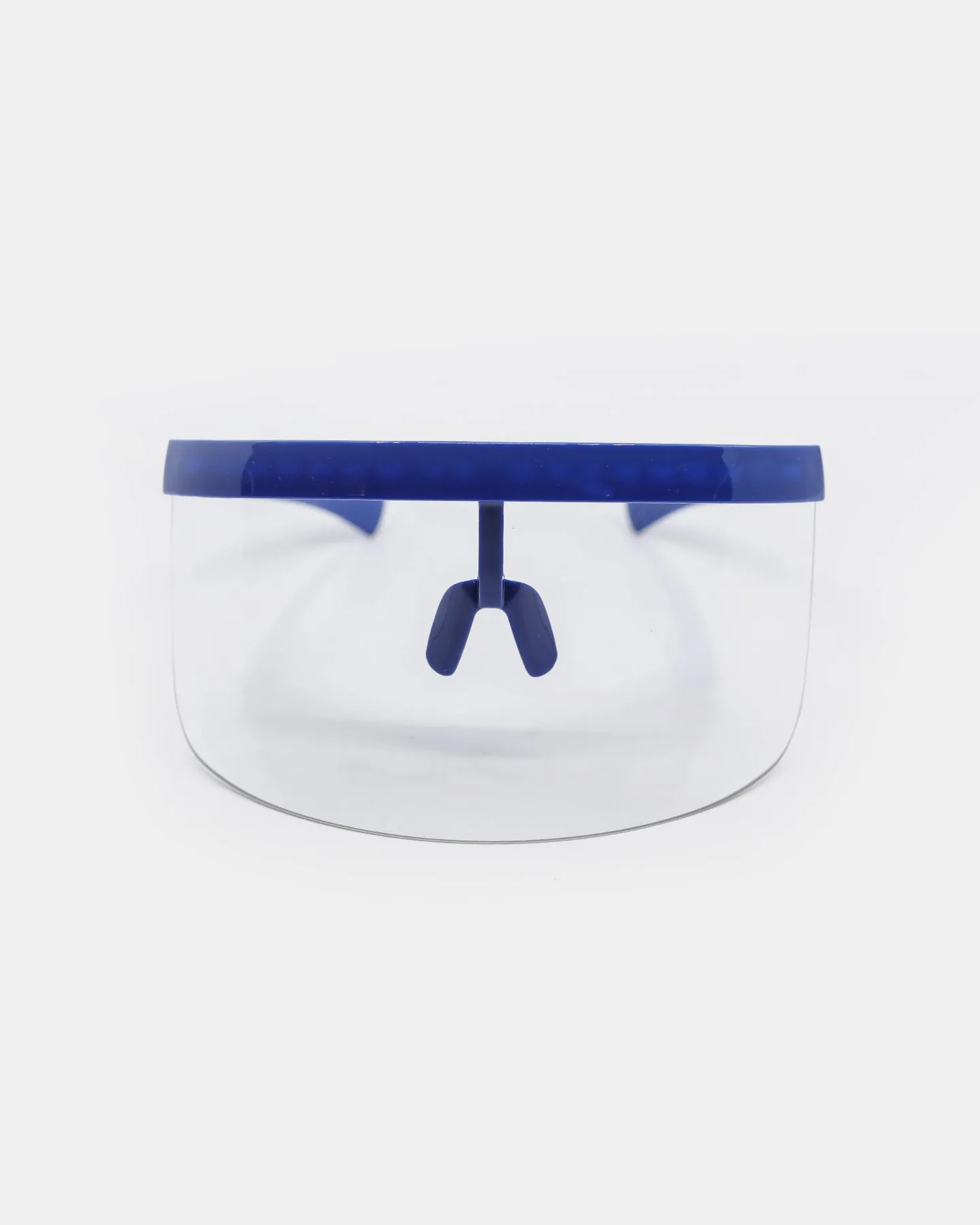 EN ES Face Visor Glasses Blue/Clear