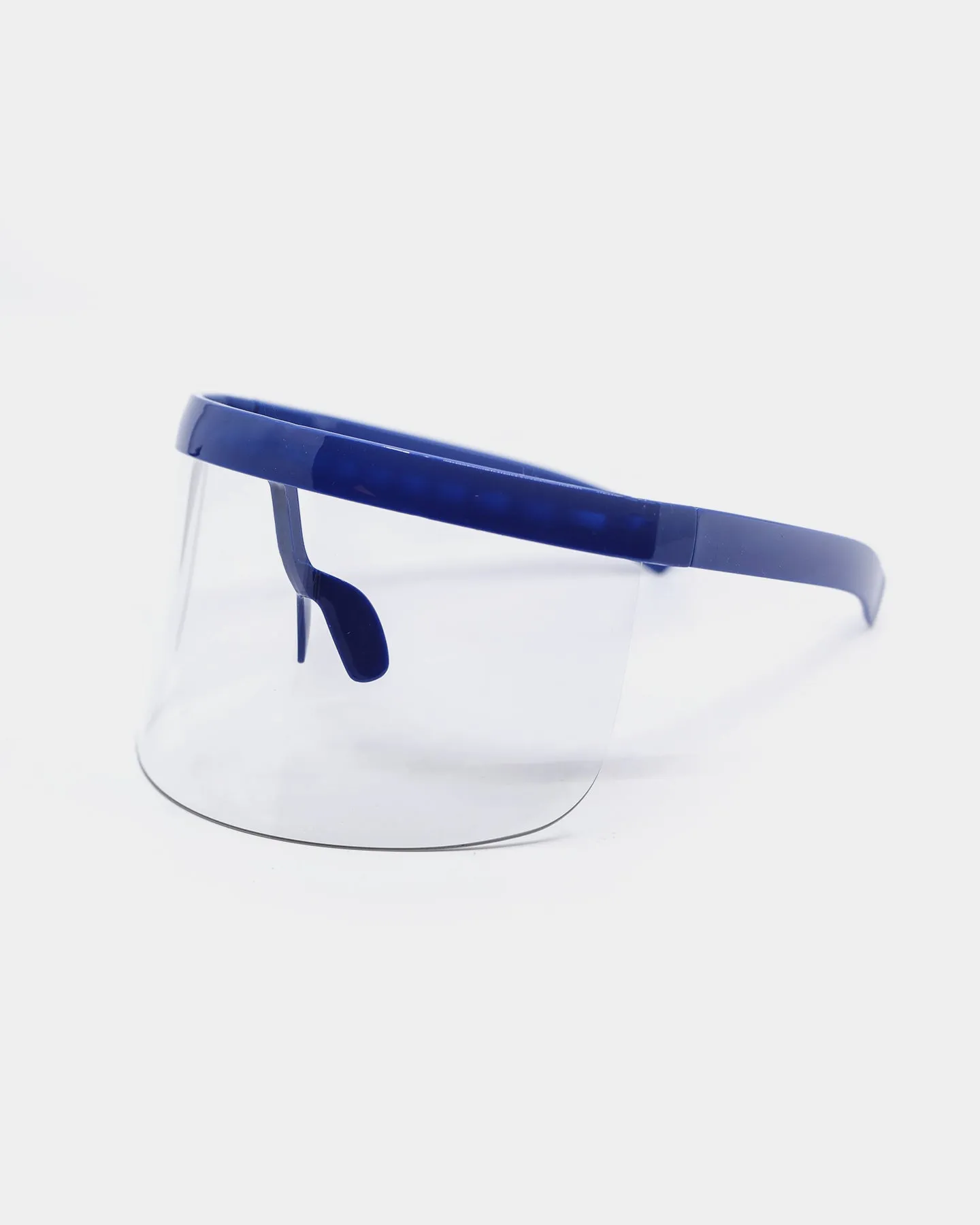 EN ES Face Visor Glasses Blue/Clear