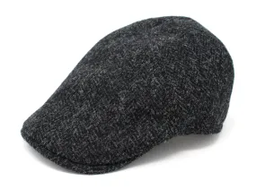 Erin Tweed Cap - Harris Gray