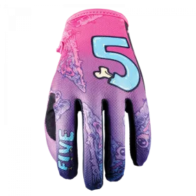 FIVE MXF 4 KIDS GLOVES - SLICE PURPLE