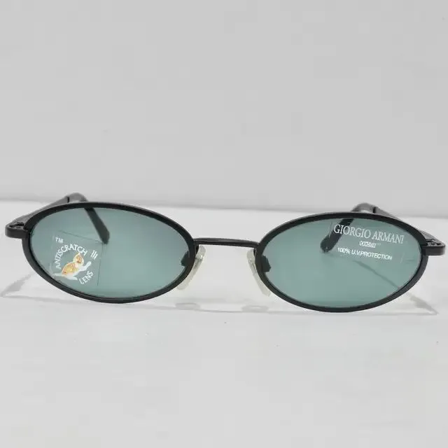 Giorgio Armani 1990s Black Sunglasses