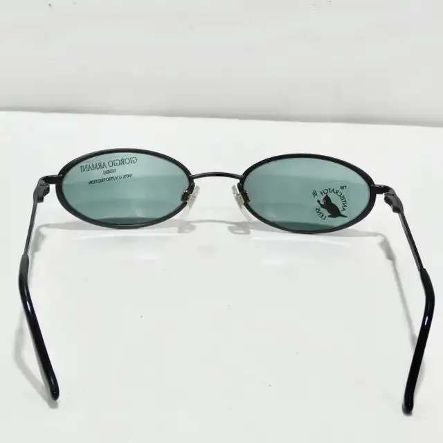 Giorgio Armani 1990s Black Sunglasses