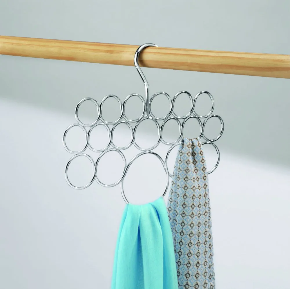 Interdesign 24970 Axis Chrome Scarf Holder