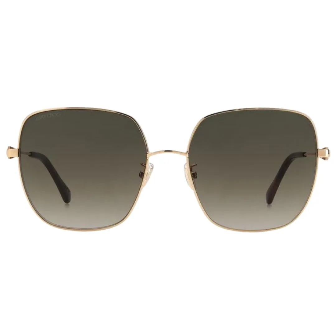 Jimmy Choo Kori G Sk 06J Ha Gold Sunglasses