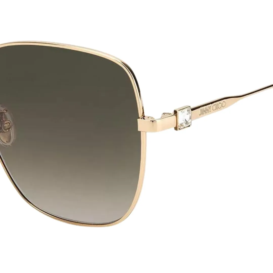 Jimmy Choo Kori G Sk 06J Ha Gold Sunglasses