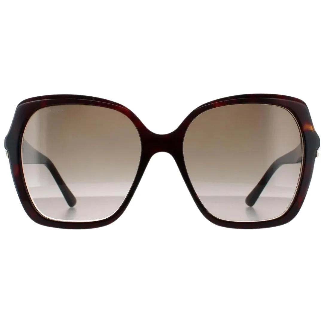 Jimmy Choo Manon G S 086 Ha Brown Sunglasses