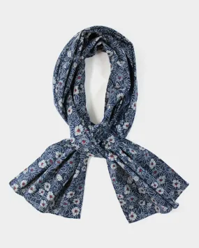 Kiriko Original Scarf, Classic, Indigo Small Tsubaki