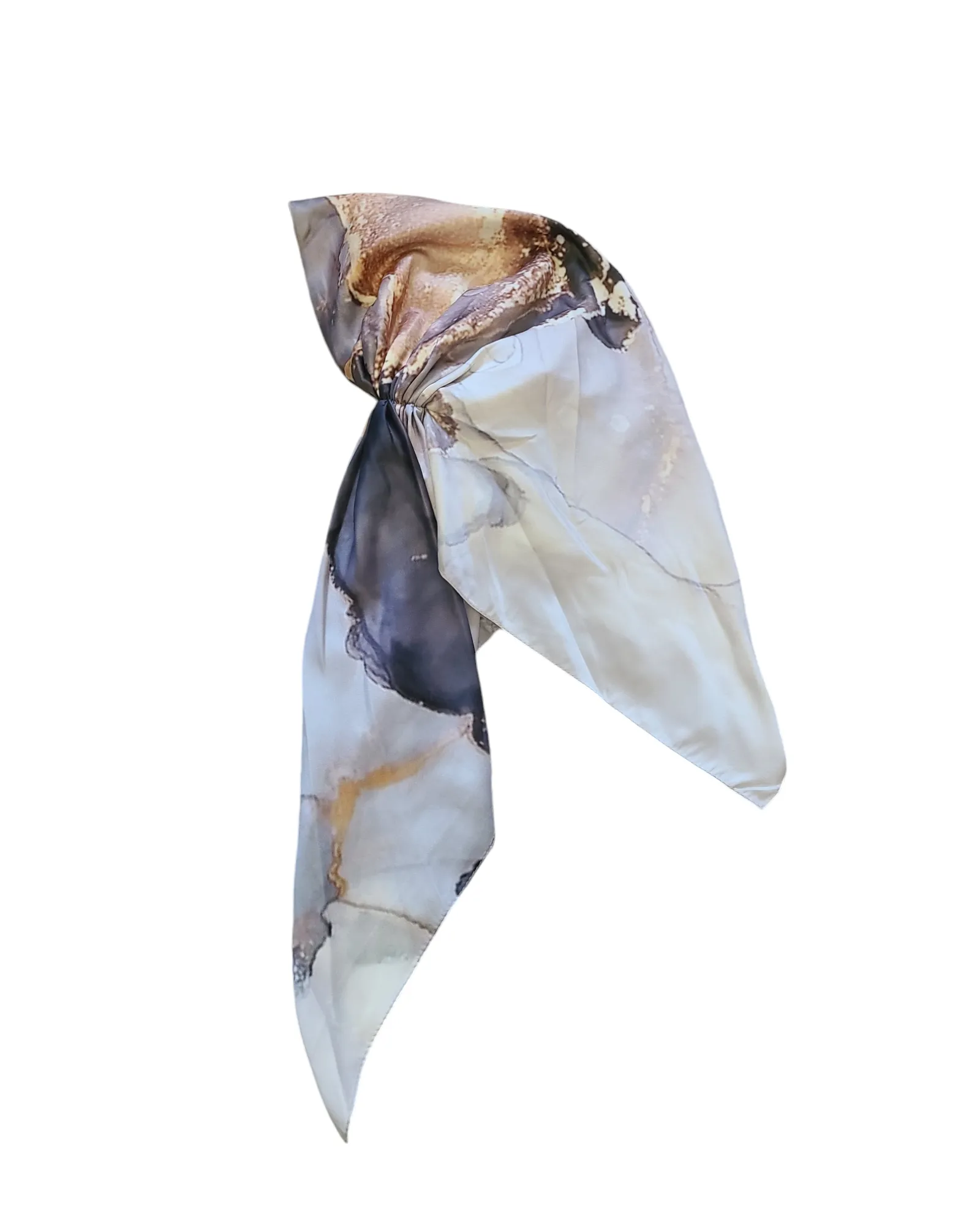 Marble & Silk Pretied Adjustable Scarf