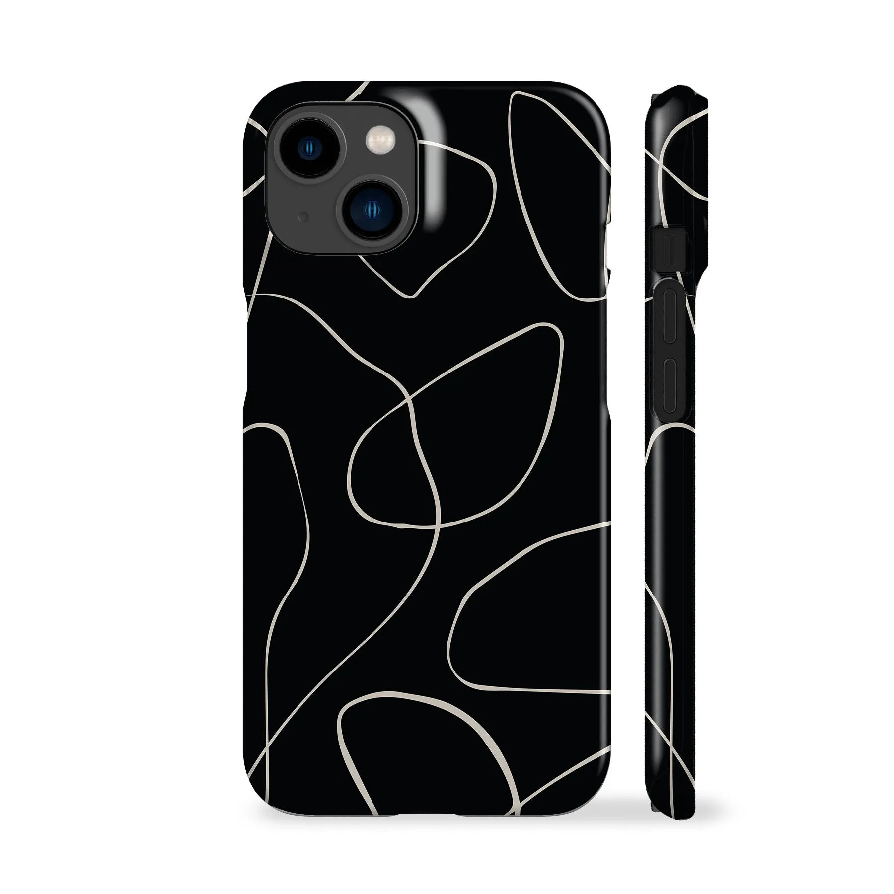 Minimal Art Black Phone Case