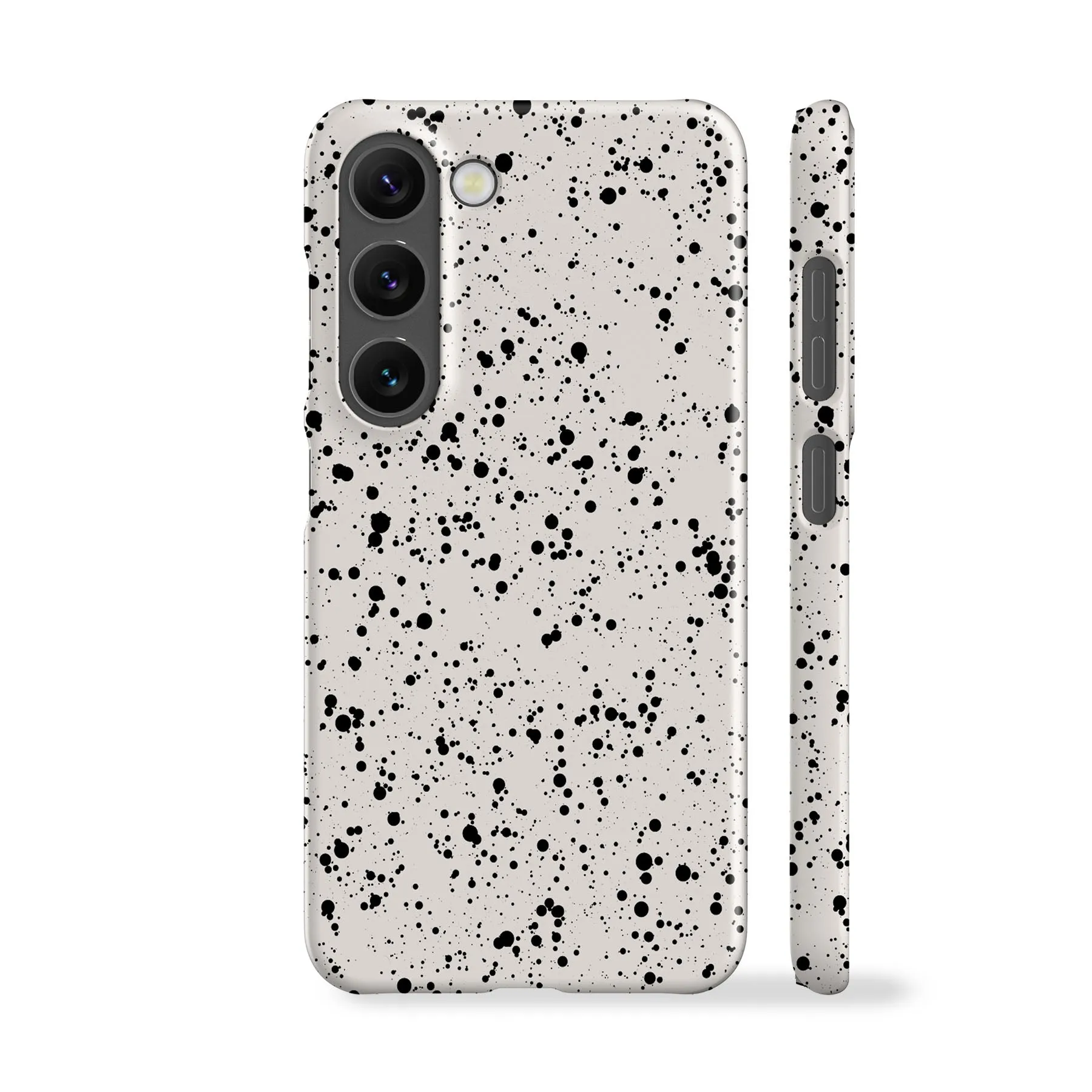 Minimal Speckled White Phone Case