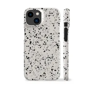 Minimal Speckled White Phone Case