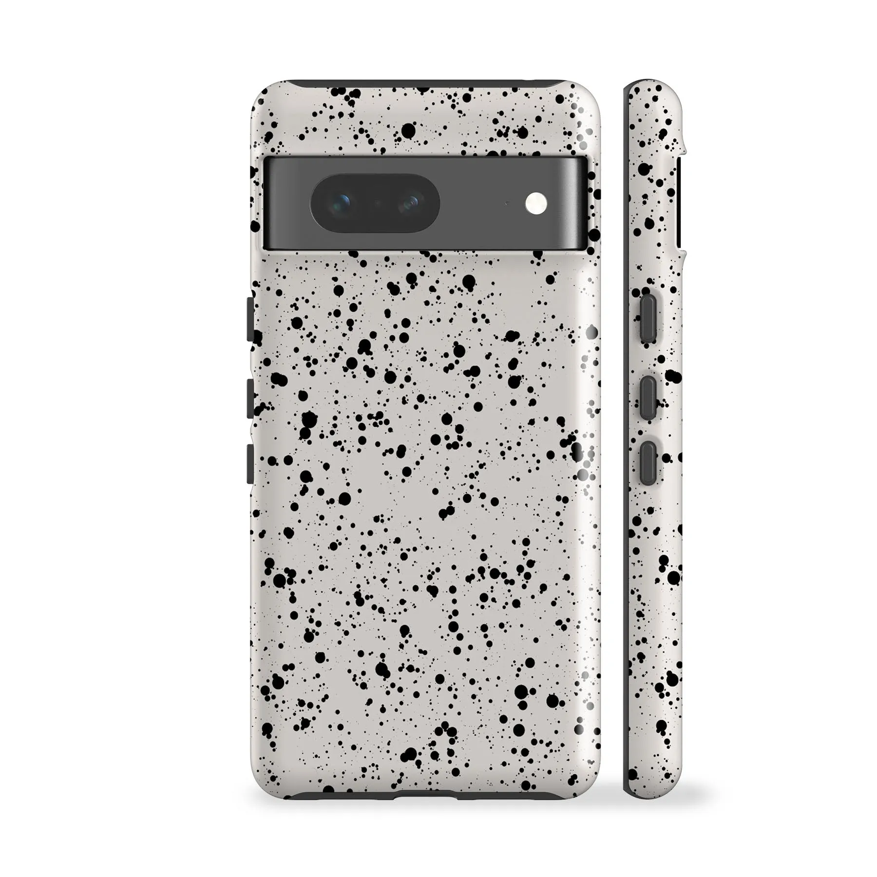 Minimal Speckled White Phone Case