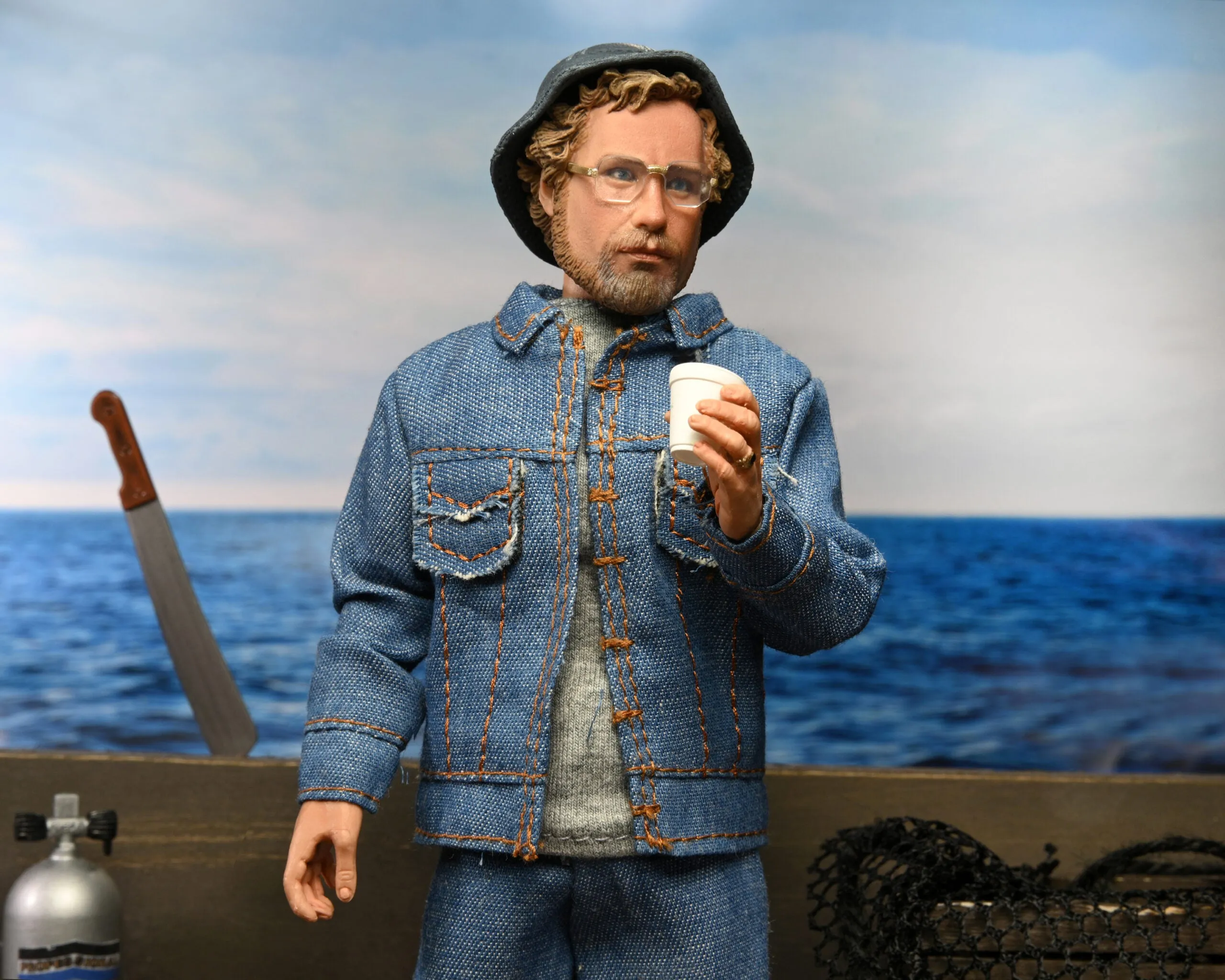 NECA - Jaws - Hooper (Amity Arrival) 8" Clothed Action Figure