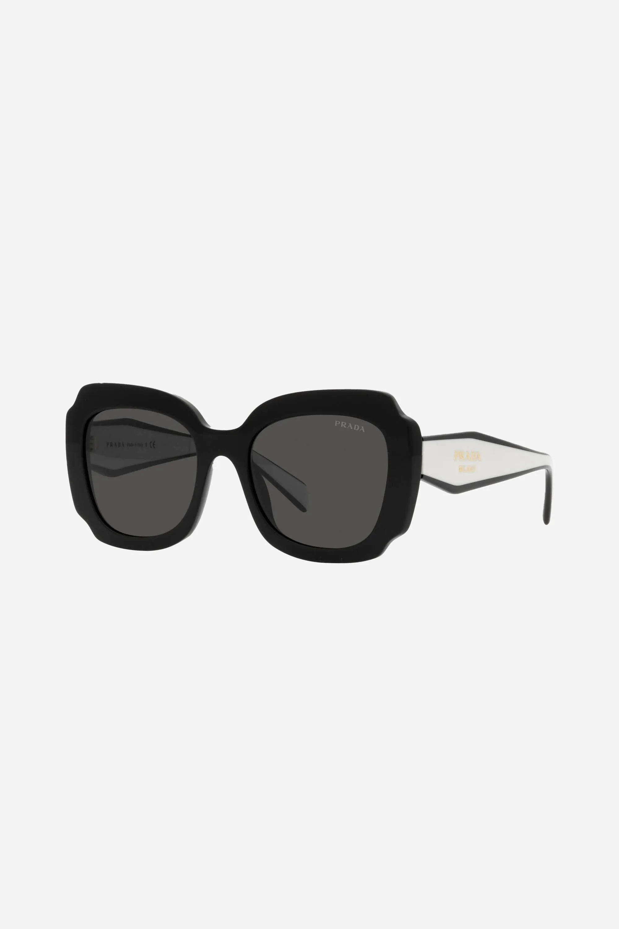 Prada butterfly black and white sunglasses