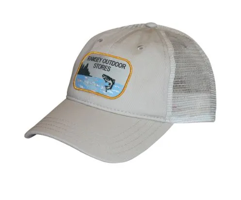 Ramsey Fish Jump Patch Trucker Hat