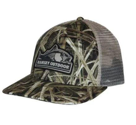 Ramsey Fish Logo Trucker Hat - Mossy Oak