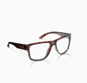 Salus Eyewear | Nova - Tortoiseshell Frame - Clear Lens