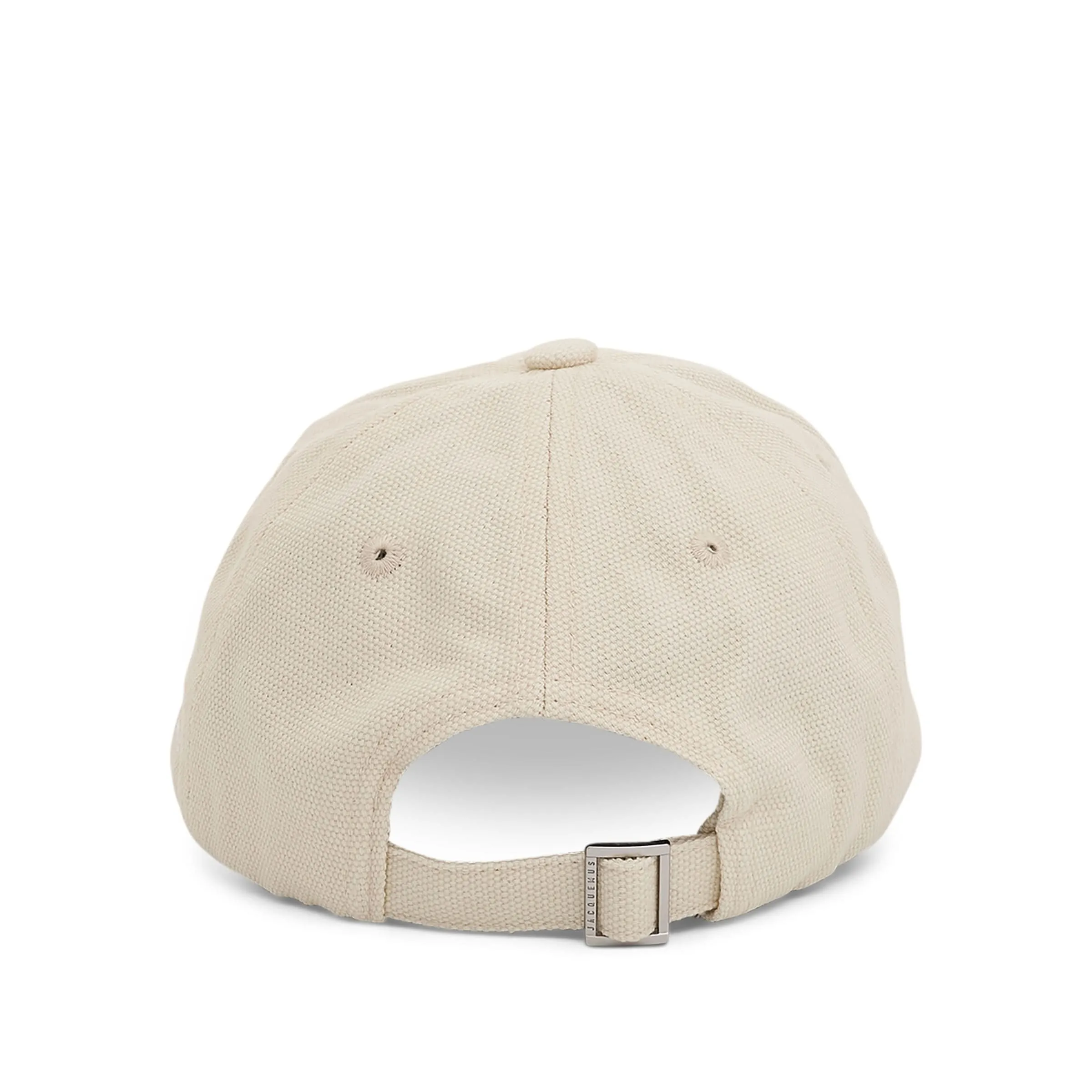 Signature Logo Baseball Cap in Off White